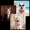 ペットのポートレートをオンラインでカスタム作成