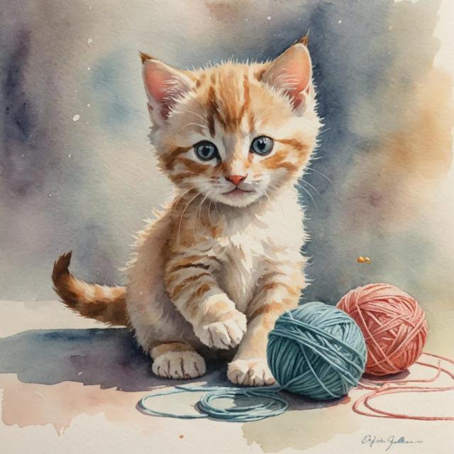 cute-watercolor-art template 1