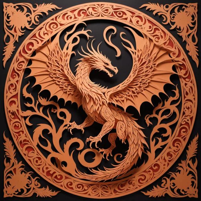 papercut-art template 3