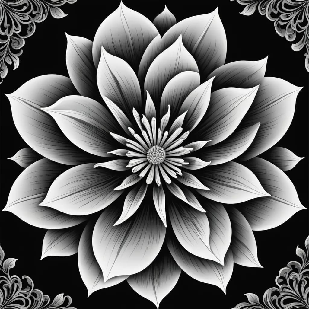 vector-black-white sample 2