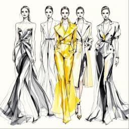 ファッションスケッチジェネレーター placeholder